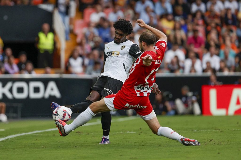 El Valencia - Girona de Mestalla fue victoria local