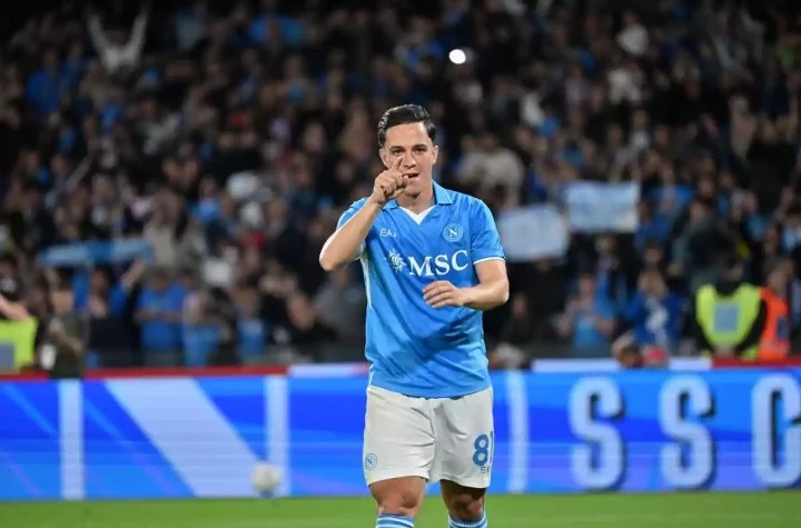 Raspadori celebrando | Europa Press