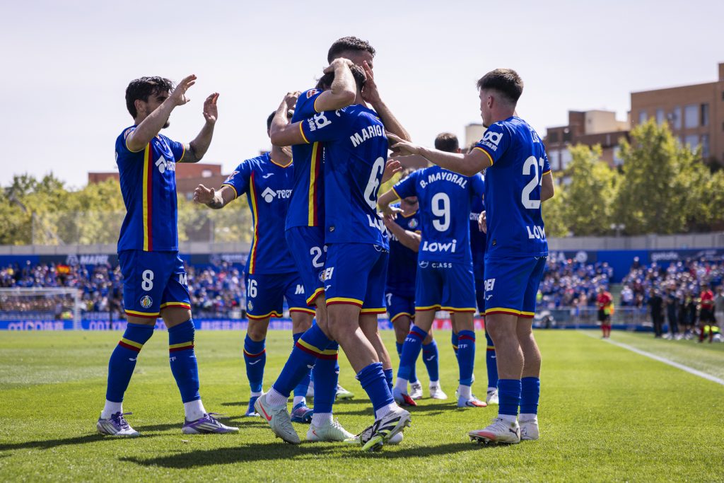 El Getafe celebrando un gol - Getafe CF