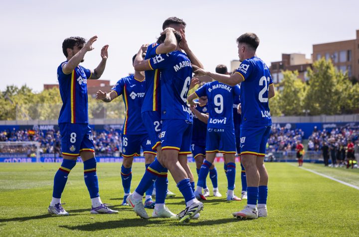 El Getafe celebrando un gol - Getafe CF
