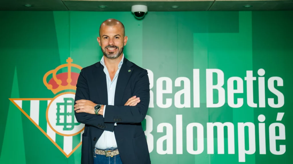 El director deportivo Manu Fajardo