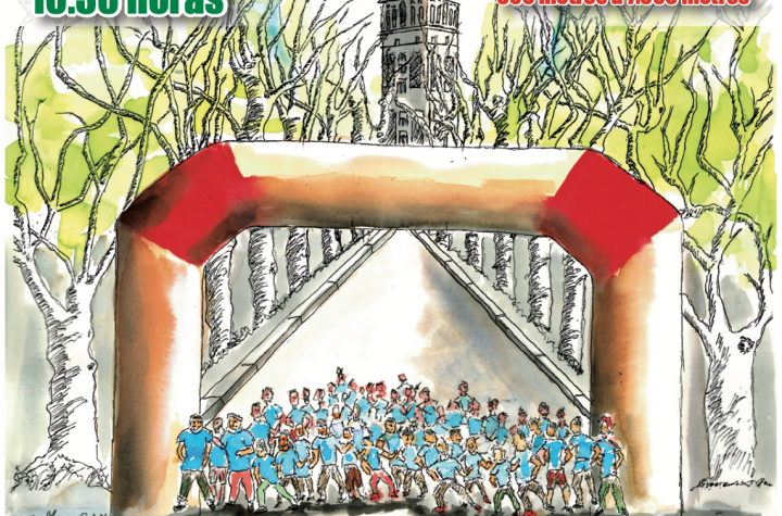 Cartel de la XII Carrera Popular ``Muévete por la Esclerosis Múltiple´´