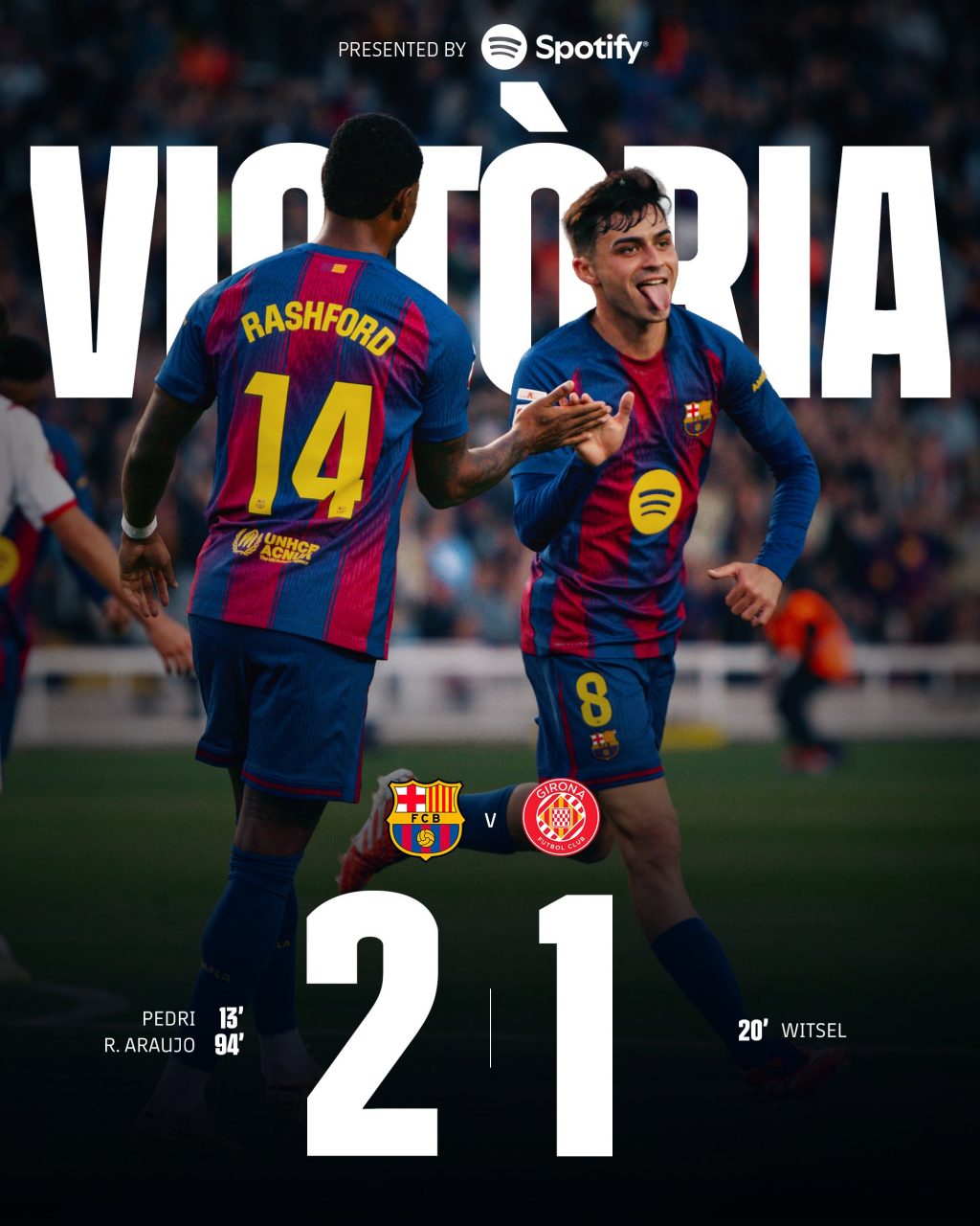 El Barça vence al Girona I @fcbarcelona