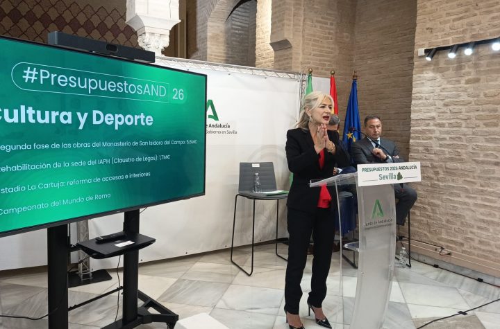 Patricia Del Pozo, consejera de Cultura y Deporte