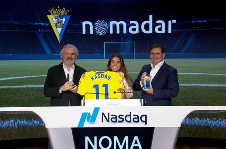 El Cádiz se asocia con Nomadar en Nasdaq