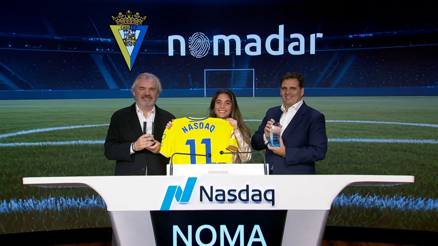 El Cádiz se asocia con Nomadar en Nasdaq
