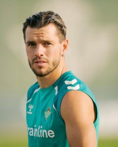 Lo Celso en el entrenamiento de hoy