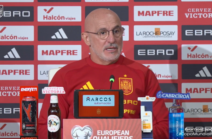 Luis de la Fuente en rueda de prensa | @SEFUTBOL