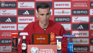 Fabián Ruiz en rueda de prensa | @SEFUTBOL