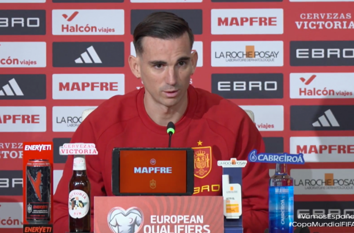 Fabián Ruiz en rueda de prensa | @SEFUTBOL